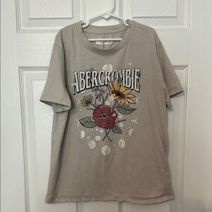 Abercrombie Kids Graphic T-Shirt with Floral Design